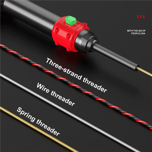 Electrician Threading Aid Manual Wire Puller Conduit Wiring Tool Thread Puller Wall Pipe Assist Single Conduit Puller 2