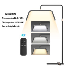 Lampe de beauté Style 2, Lampe LED rotative demi-lune 3000K-6000K, Éclairage de remplissage pour extension de cils et photographie