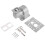 Wall-Mounted Bracket Face Recognition Machines Access Control Multi-Angle Adjustment Universal Aluminum Alloy Base 1