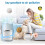Mi 4 Replacement Filter Compatible with  4 Compact Air Purifier,H13 HEPA 3-Layer Filtration Activated Carbon Filter, 2-Pack 3