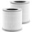 Mi 4 Replacement Filter Compatible with  4 Compact Air Purifier,H13 HEPA 3-Layer Filtration Activated Carbon Filter, 2-Pack 1