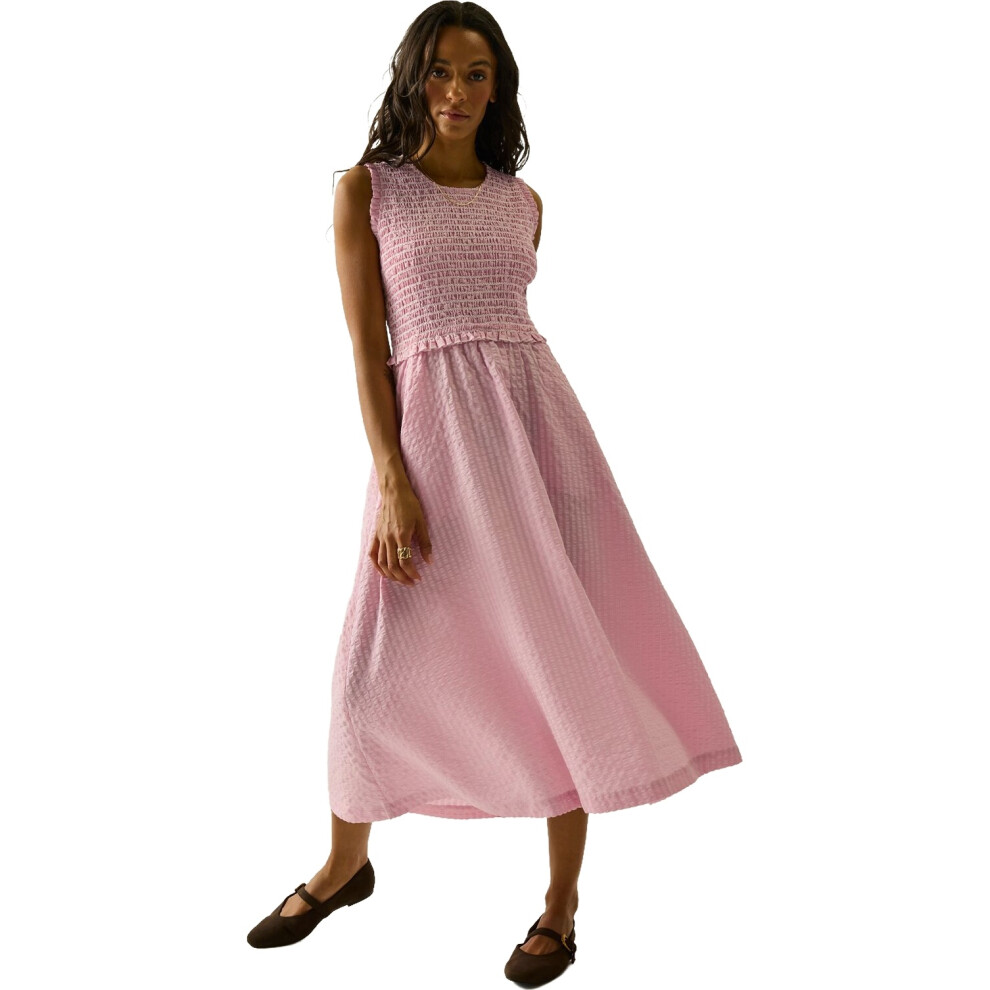 Regatta Life Womens Poloma Dress - Pink Nectar - 10 - Image 4