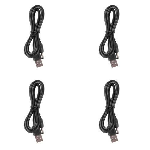 4X USB to 3.5mm  Jack 5V  Power Cable 1
