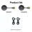 -Compatible Wireless Extender 1080P 50M 5G Wireless  Audio Video Transmitter and Receiver Screen Share 3