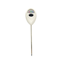 Humidimètre pour sol, Testeur d'humidité de terre, Capteur sans pile pour jardin et intérieur, Blanc