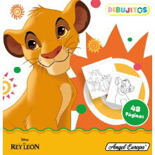 (Pack of 1) Lion King Mini Colouring Book, 48 pages