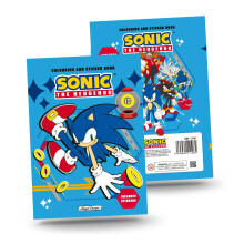 (Pack of 1) Sonic Colouring and Sticker Book