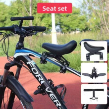 Kinder Mountainbike Vordersitz Fußstütze Lenker Set für stabiles Fahrwerkzeug