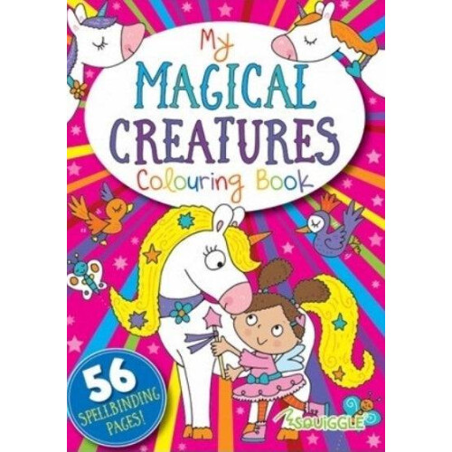 (1 Book) My Magical Creature Colouring Book