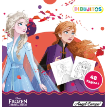 (Pack of 1) Disney Frozen Mini Colouring Book, 48 pages