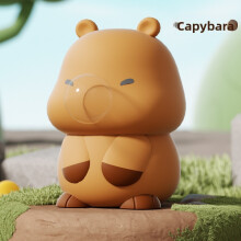 (Capybara)Penguin Sheep Monkey Shapes Antianxiety Stress Relief Toy With Bubble Blowing Rebound Feature For Home Office Use