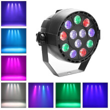 (WU Plug) Stage Light Par 18led Rgb Led Disco Dj Lighting 8 Ch Dmx512 Strobe Lighting Juf