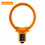 (Orange)Pvc Bike Lock With Fourdigit Code For Enhanced Security And Convenience Cyclist 1
