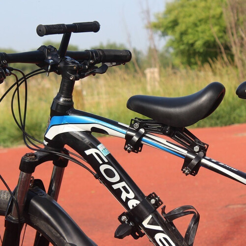 Kids Mountain Bike Front Seat Footrest Handlebar Set For Stable Tool Ride 1