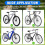 Kids Mountain Bike Front Seat Footrest Handlebar Set For Stable Tool Ride 7