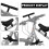 Kids Mountain Bike Front Seat Footrest Handlebar Set For Stable Tool Ride 9