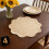 (Round)Jute Round Table Mat With Fringe For Home Dining And Ecoconscious Kitchen Use 4
