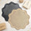 (Round)Jute Round Table Mat With Fringe For Home Dining And Ecoconscious Kitchen Use 3