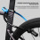 (Blue)Pvc Bike Lock With Fourdigit Code For Enhanced Security And Convenience Cyclist 5