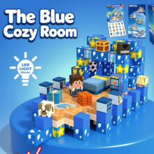 (Farm Rainbow)Blocs aimants arc-en-ciel de ferme avec 100 pièces pour enfants temps de jeu imaginatif