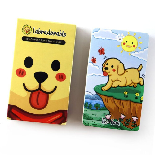 Labradorable Tarot Dog Card Set For Two Player Strategy Visual Recognition Games 2