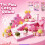 (Cellar)Farm Rainbow Magnet Blocks With 100 Pieces For Children Imaginative Playtime 15