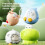(Sheep)Penguin Sheep Monkey Shapes Antianxiety Stress Relief Toy With Bubble Blowing Rebound Feature For Home Office Use 10