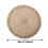 Washable Round Table Mat With Hollow Floral Pattern For Home Decor Dining 1