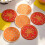 (9pcs)Insulated Hamburger Cup Coasters With Creative Design For Coffee Lovers Use Home 5