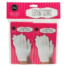 lovebeauty 100% Cotton Dermatological Gloves Size S Dry Skin