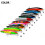 Bionic Bait Hook Multicolore Pesca Bass Blackfish Catfish Aringa Tilapia Carpa 8