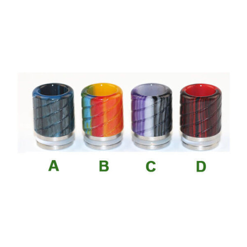 (D)Classic Resin Stainless Steel 810 Drip Tip For Smoking Accessories And Gift Use 1