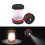 (Red)Portable Camping Lantern Led Hiking Night Light Lamp Collapsable Flashlight 2