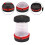 (Red)Portable Camping Lantern Led Hiking Night Light Lamp Collapsable Flashlight 3
