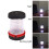(Red)Portable Camping Lantern Led Hiking Night Light Lamp Collapsable Flashlight 4