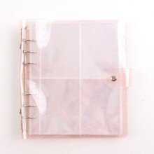 (Pink,3in(200 Pockets))200 tasche raccoglitore fotocarte custodia protettiva pvc strumenti durevoli
