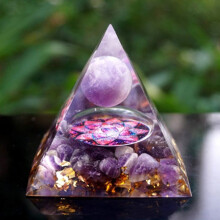 (15)Orgonita Chakra Energía Pirámide Aura Adivinación Yoga Meditación Artesanal Adornos