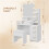 Dripex Dressing Table with Light Bulbs & Soft Stool 3