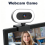 4K Ultra HD Webcam for Computer Streaming with Microphone and Tripod, 3-Level Fill Light, Driver-Free Plug and Play 2