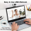 4K Ultra HD Webcam for Computer Streaming with Microphone and Tripod, 3-Level Fill Light, Driver-Free Plug and Play 4
