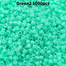 (Green 2)17 Colors Perler Beads Set Kid Adults 3d Puzzle Mosaic Craft Boy Girl Kit Adults