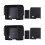 2X for  Ranger 2023 Center Console Organizer Armrest Storage Box Insert Tray Accessories - Black 1