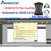 Logiciel CanClip V212 pour Renault, Diagnostic OBDII, Pack Logiciel avec Reprog V191 et Pin Extractor V2