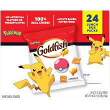 Goldfish Pokémon Cheddar Crackers, 24 Lunch Box