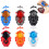 (Black)B184 Beyblade Launcher Left Right Two Way Wire Beyblade Accessory Tops Spinning 4