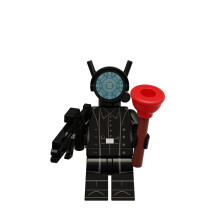 (Style D)Skibidi Toilet Building Blocks Figure Toy Boy Children Present Decoration Gift