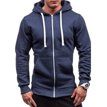 (Navy Blue,XL)Herren Outwear Winter Hoodies Warm Pullover Mantel Jacke Kapuze Sport Sweatshirts