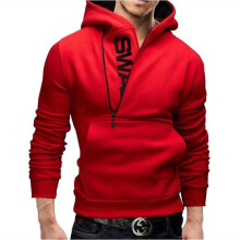 (Red,2XL)Moletom com capuz masculino inverno fino quente com capuz jaqueta roupa roupa roupa moda presente