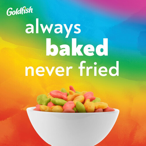 Goldfish Colors Cheddar Cheese Crackers 2