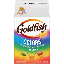 Goldfish Colors Cheddar Cheese Crackers